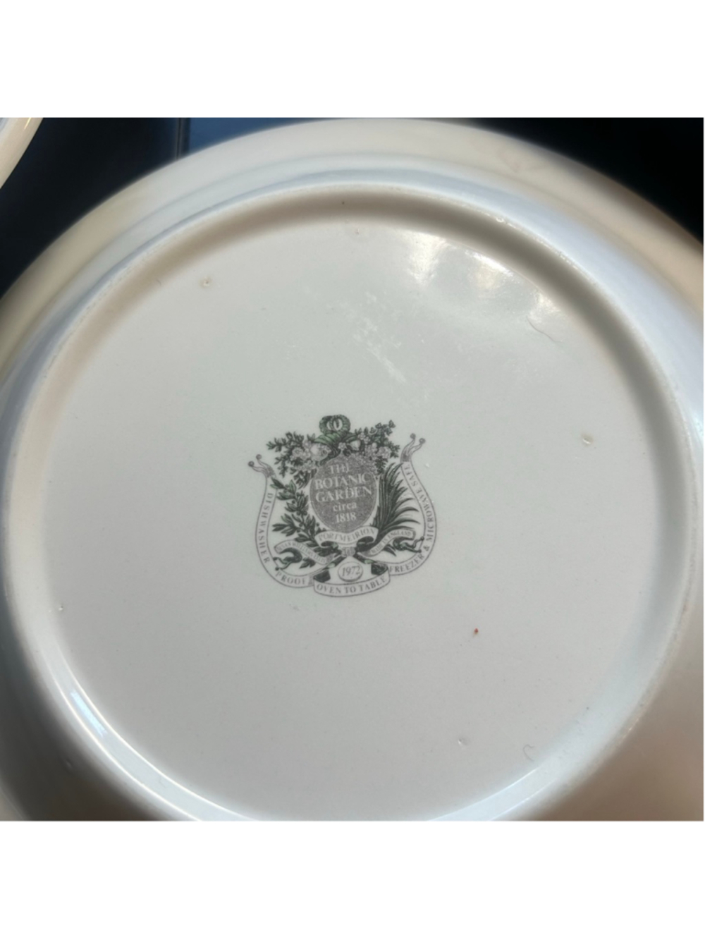 Portmeirion Botanic Garden Ceramic Dinnerware Cereal Soup Bowls 16oz - Picture 7 of 7